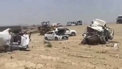 Saudi Arabia Terrible traffic accident