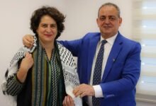 Palestinian Ambassador meets Priyanka Gandhi